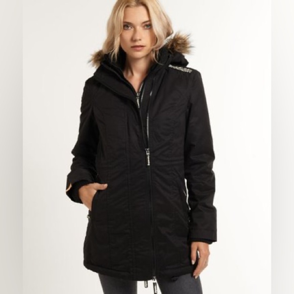 SUPERDRY wind parka black XS